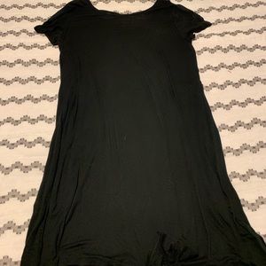 Mossimo tee shirt dress black